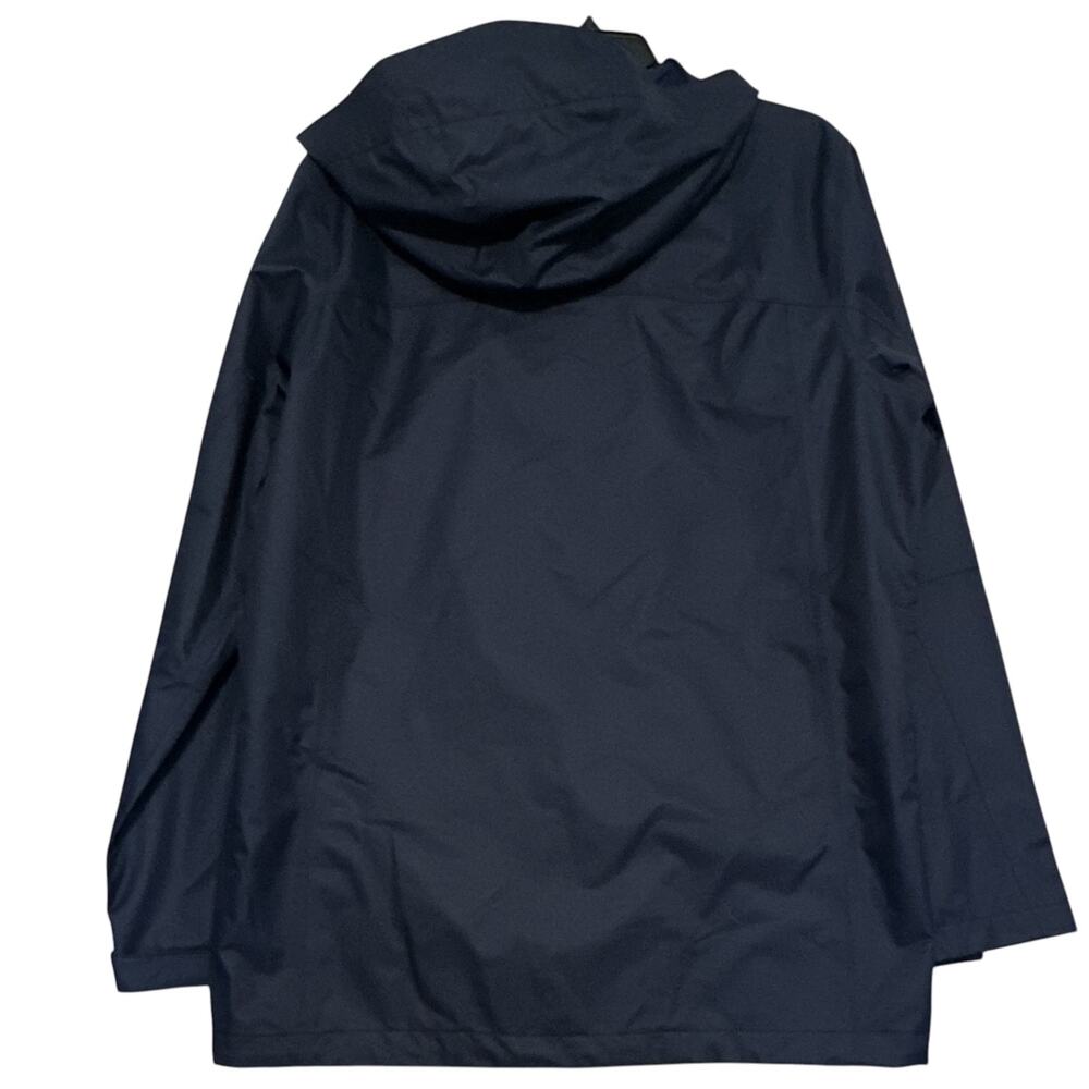 Columbia Master the Mountain EXS Rain Jacket Mens M Navy Omni-Tech Waterproof - Picture 2 of 8
